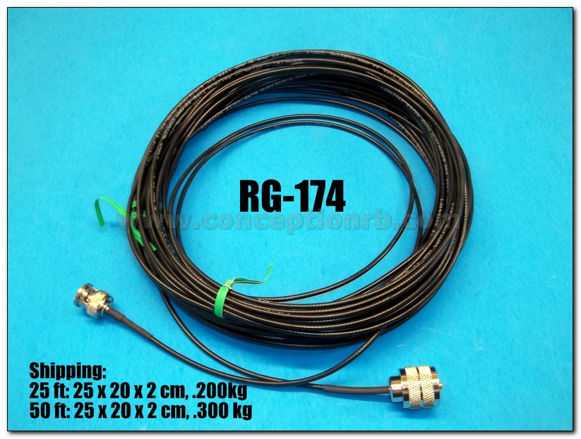 RG-174 COAXIAL CABLE (CC50-174)